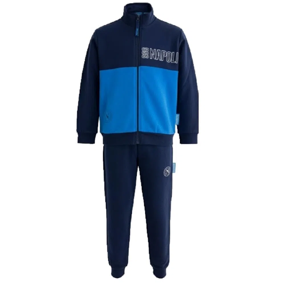 Generico Tuta Napoli Tute Ragazzo Homewear Ufficiale Caldo Cotone Pigiami Personalizzati Con Nome PS 46665