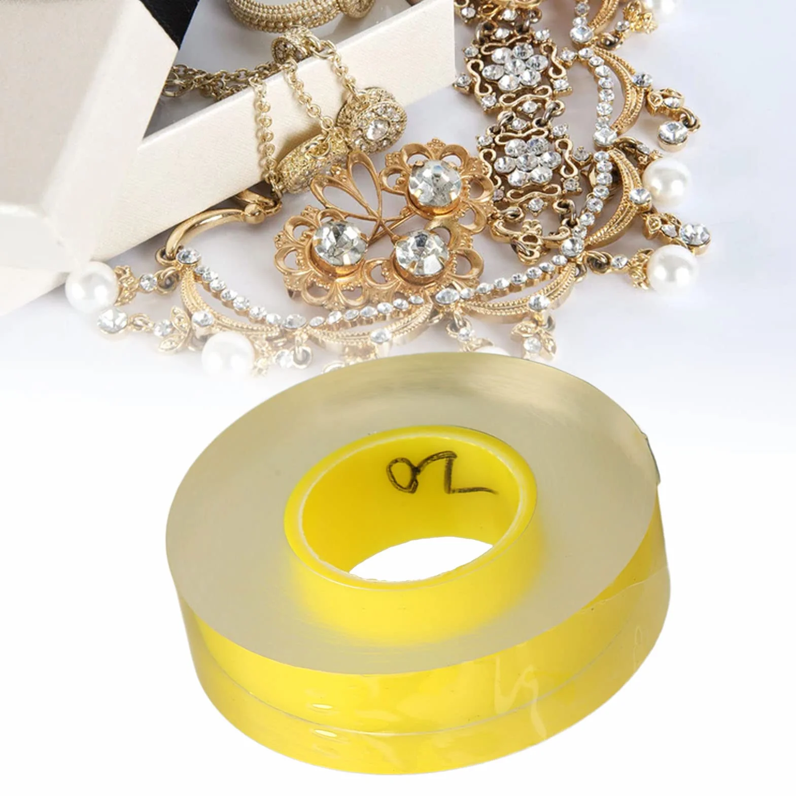 Nastro Pellicola Protettiva, Pellicola Protettiva Cinturino Dell'Orologio, 20mm Antistatico Previene Graffi Impronte Digitali Polvere, Protezione Antigraffio, Nastro In PVC Trasparente Rimovibile Per