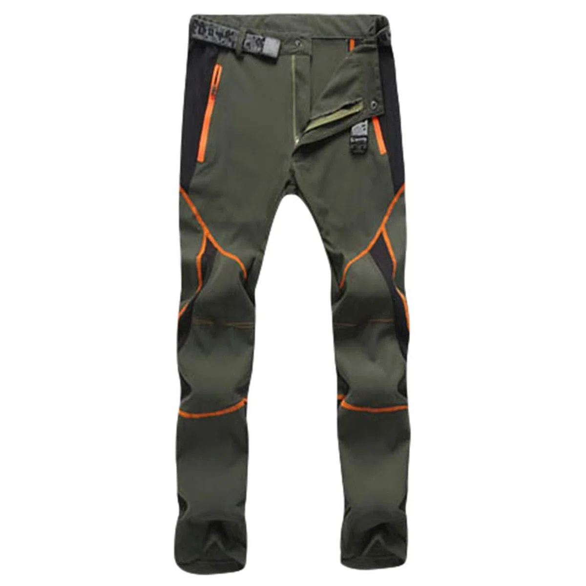 Pantaloni da Caccia Uomo Stretch Antistrappo Sportiva Pantaloni Trekking Pantaloni Montagna Invernali Termici Leggeri con Tasche Elasticizzati Pantaloni da Lavoro Softshell Pantaloni Impermeabili