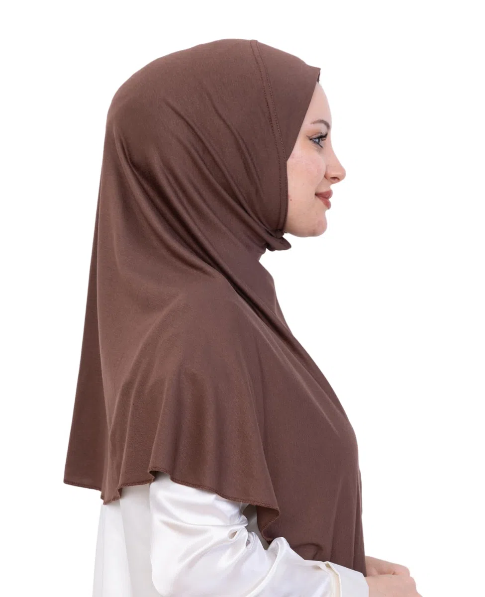 Prien Hijab pronto per le donne, turbante istantaneo musulmano di un pezzo, facile da indossare sciarpa a testa lunga, vestiti islamici turchi per Abaya