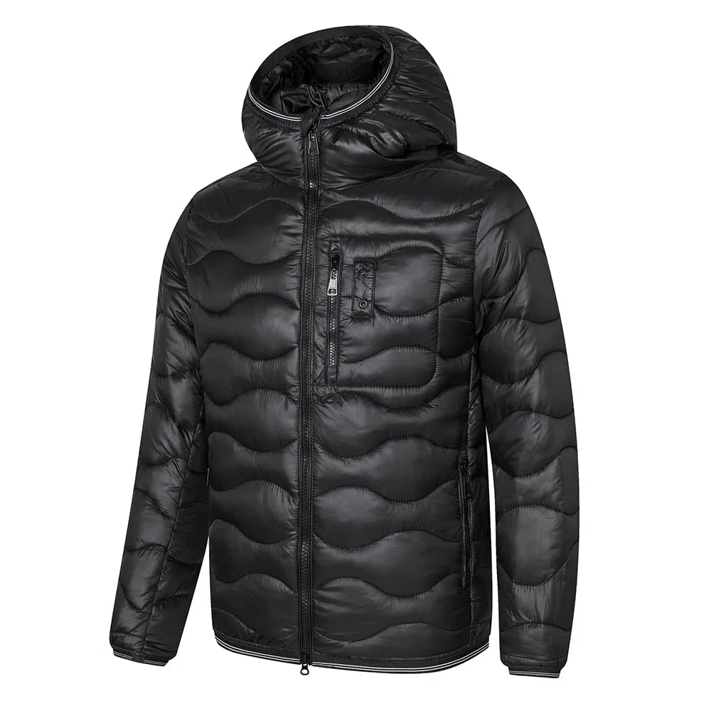 TONY BACKER jacket piumino uomo giubotto 100 grammi con cappuccio Regular Fit 2607
