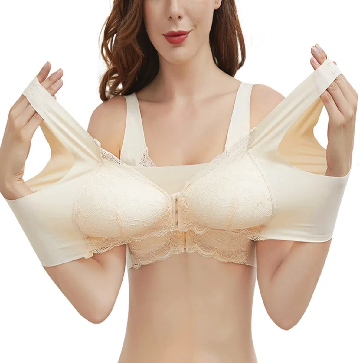 Ronronner Donna Reggiseno Pizzo Reggiseno Sportivo Cinghie Cinghie Reggiseno Senza Bretelle Reggiseno Yoga Reggiseno Sportivo Impunture Supporto Microfibra e Pizzo con Interno Coppe in Coton