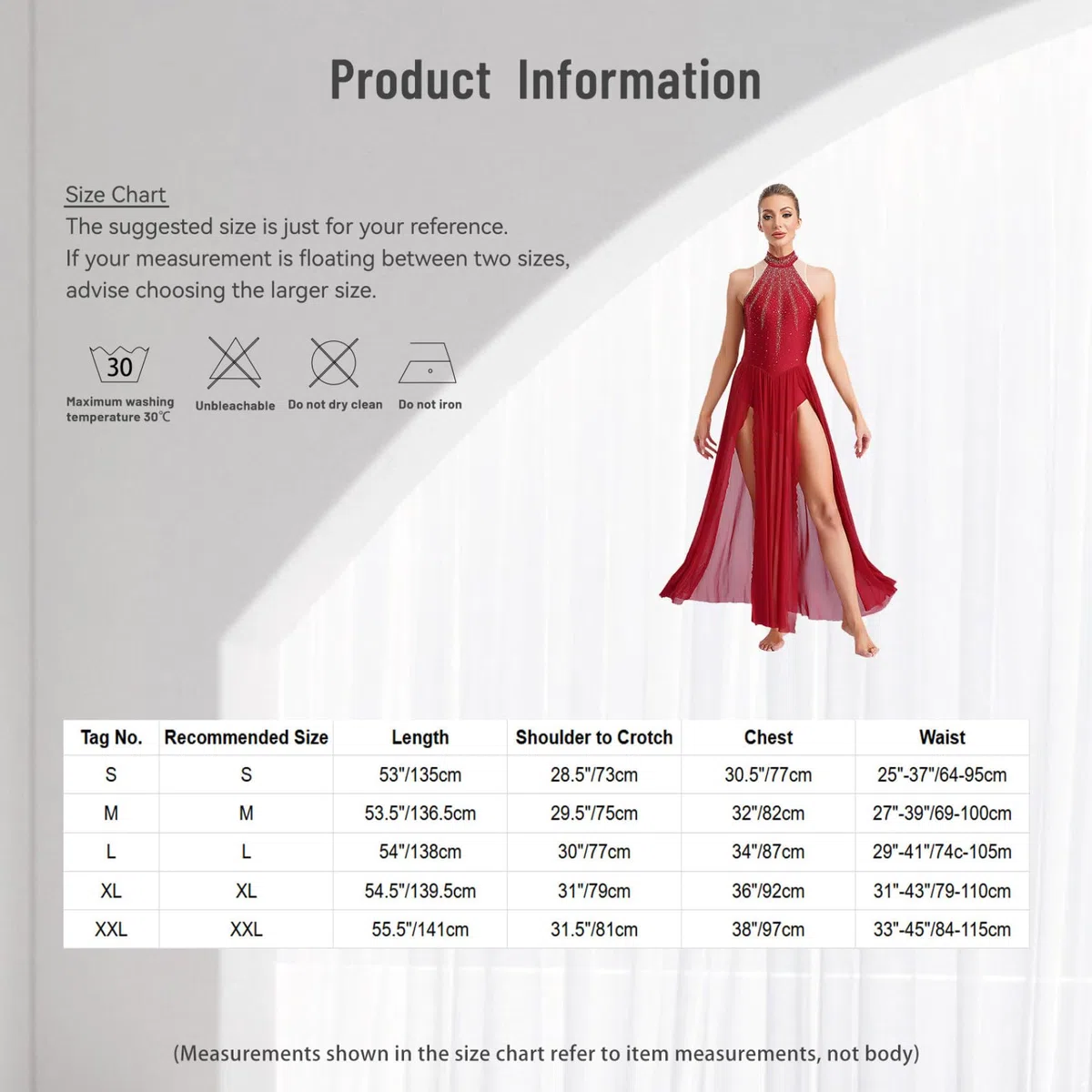 Vestito da ballo classico da donna, costume da danza contemporanea con strass, body da ginnastica con pattinaggio