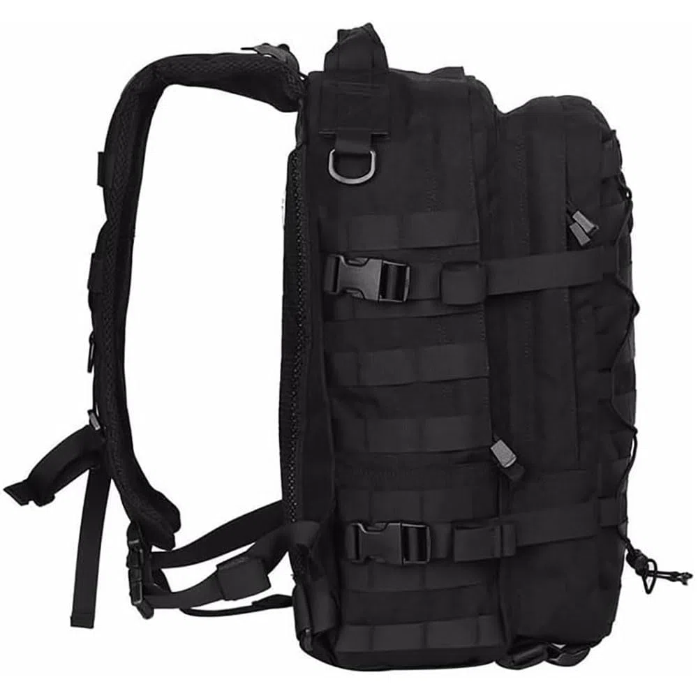 Zaino Borsa per Utensili, Sport All'aperto Alpinismo E Caccia Borsa, Viaggio Escursionismo Pesca Multifunzionale-Nero