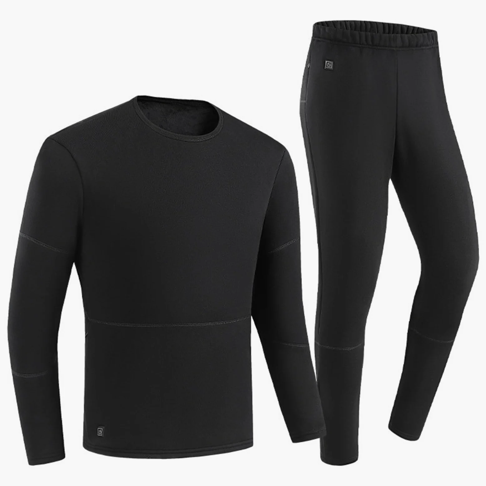 Intimo Termico Riscaldante Intelligente Giacca e Pantaloni Caldi a Pile Inverno per Tempo Freddo