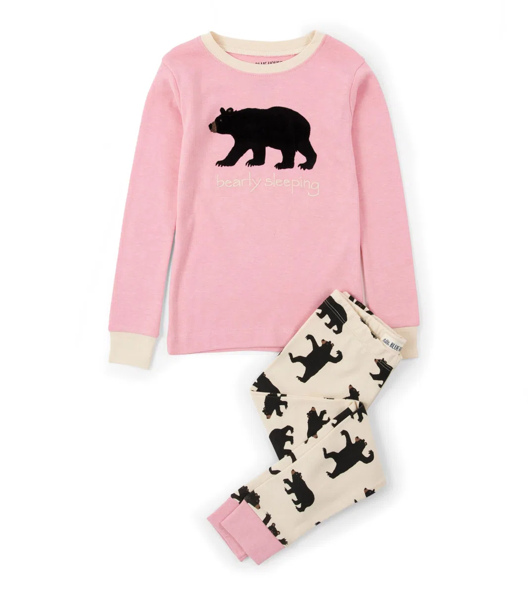 Little Blue House Long Sleeve Appliqué Pyjama Sets Pigiama Bambine e Ragazze