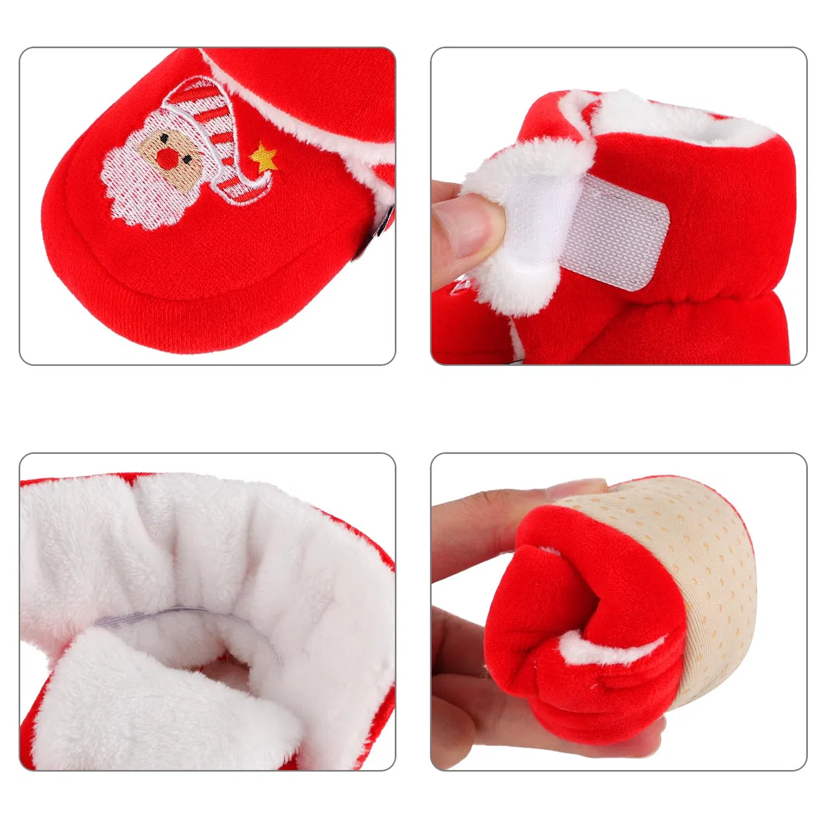 MK MATT KEELY Stivali da Neve Neonato Scarpe Invernali da Neonata Caldi con Anti Slip Suola Morbida Spessa