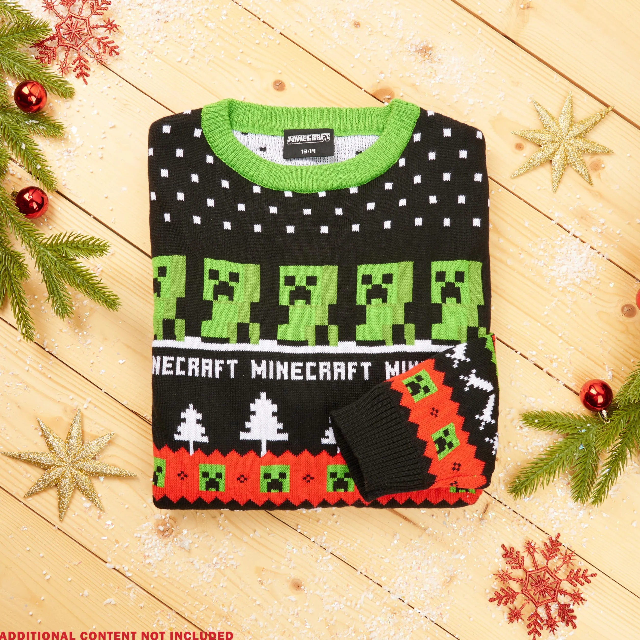 MINECRAFT Maglione di Natale per Bambini e Ragazzo, Maglione Natale - Idee Regalo