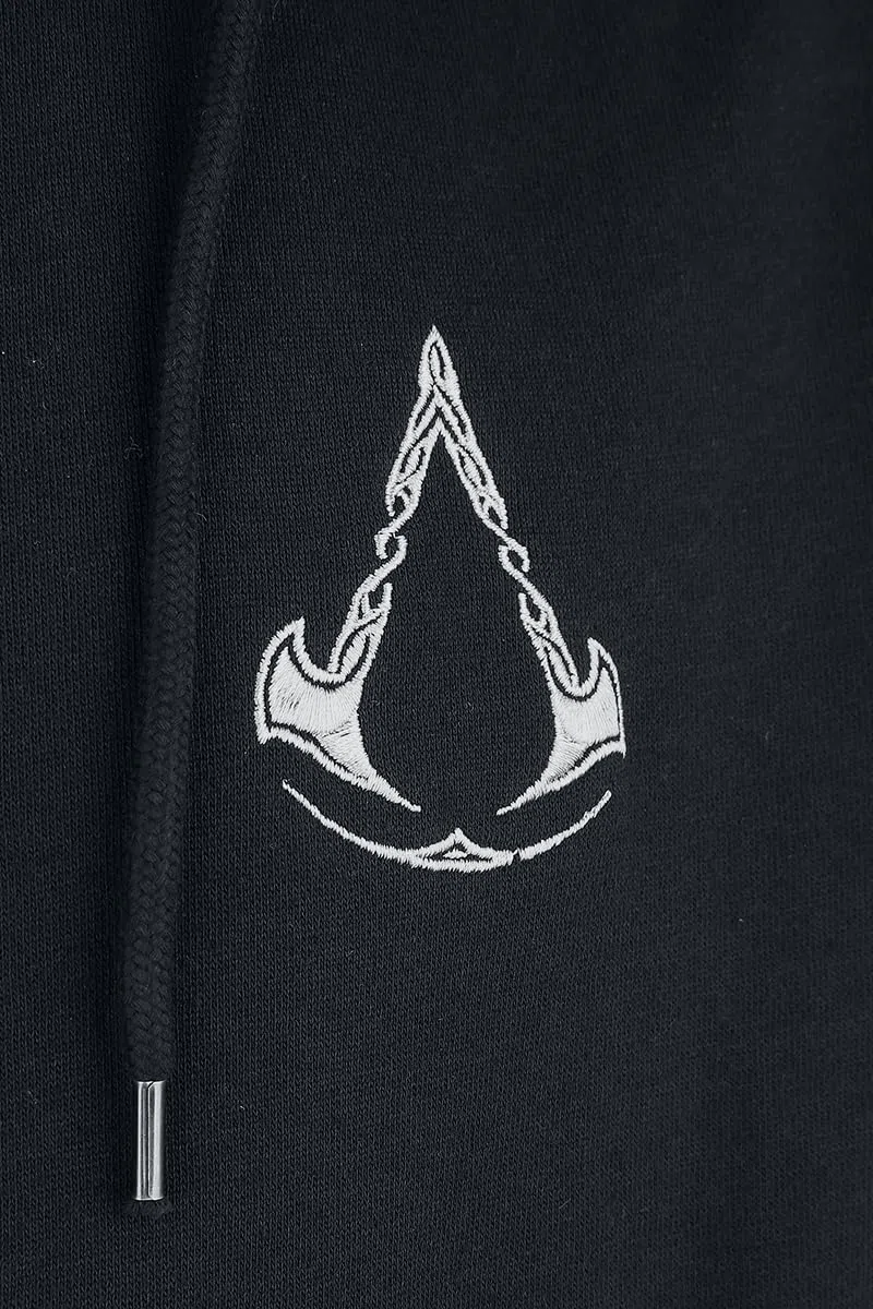 Assassin's Creed Valhalla - Crest Uomo Felpa Jogging Nero Regular