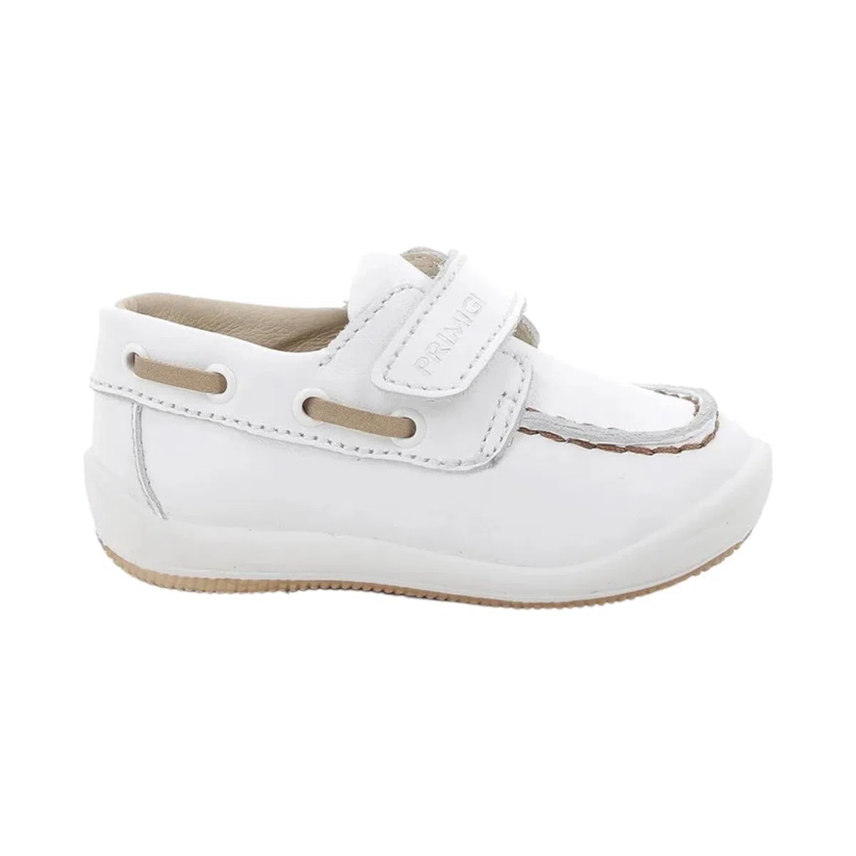 Primigi Mocassino Bianco con Strappo da Bambino - 25