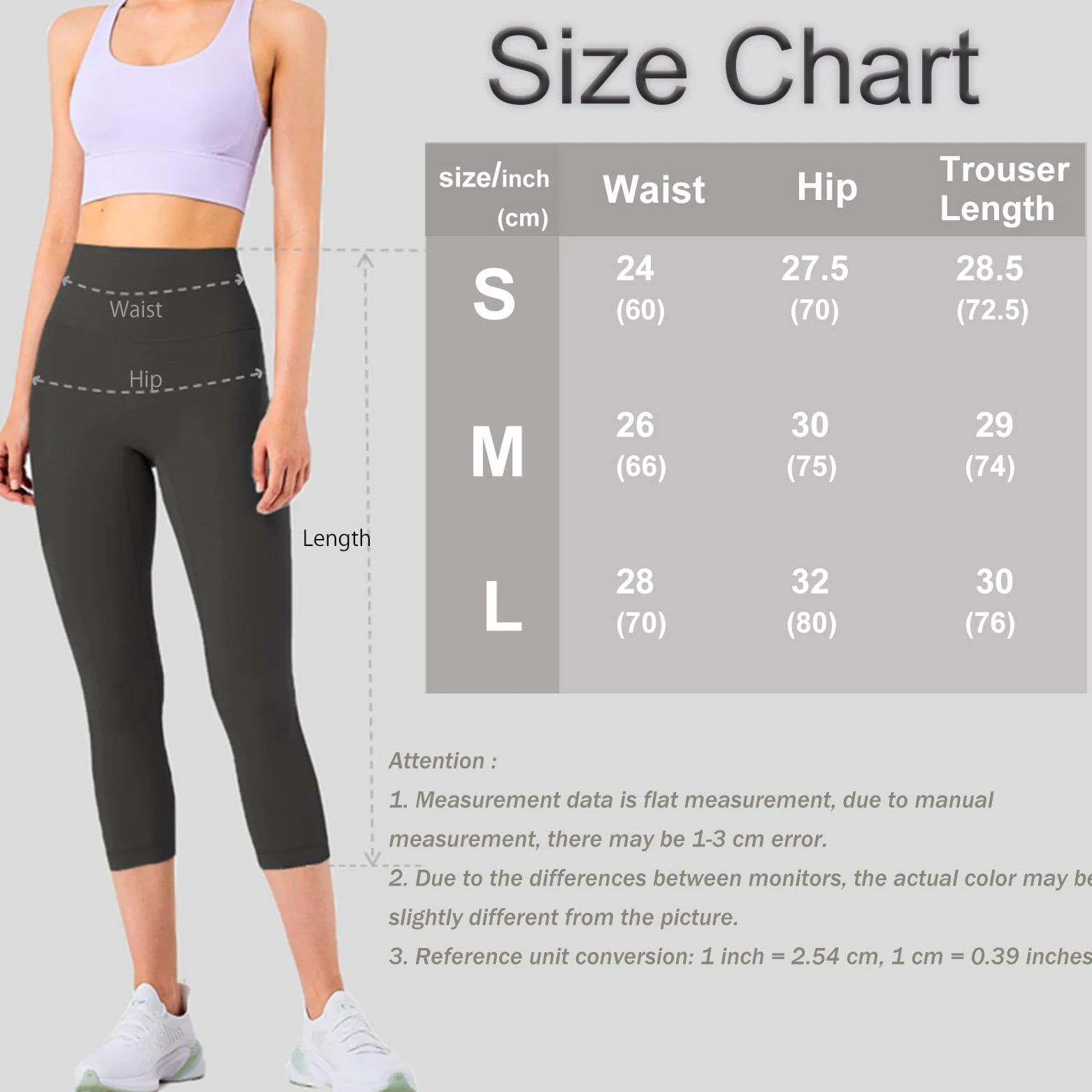 Leggins Sportivi Donna Push Up 3/4 Leggings Palestra Vita Alta Pantaloni Fitness Yoga Elasticizzati Anticellulite Pantaloni con Tasche per Pilates Sport Gym Running Tempo Libero, Jogging