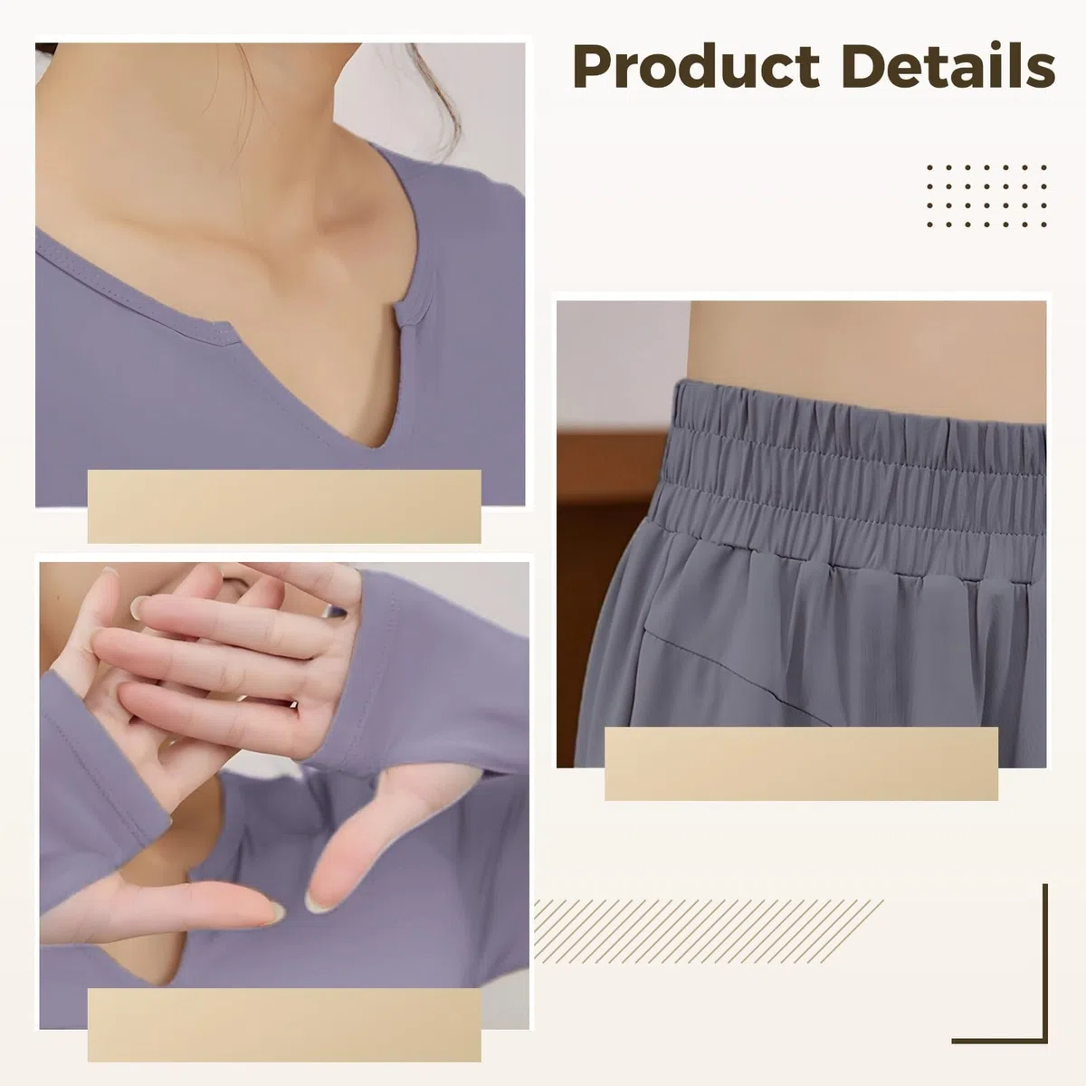 Set da allenamento da donna, 3 pezzi, con top a maniche lunghe, pantaloni da jogging e canotta senza maniche, per yoga, corsa e fitness, traspirante, ad alta elasticità, diversi colori e dimensioni