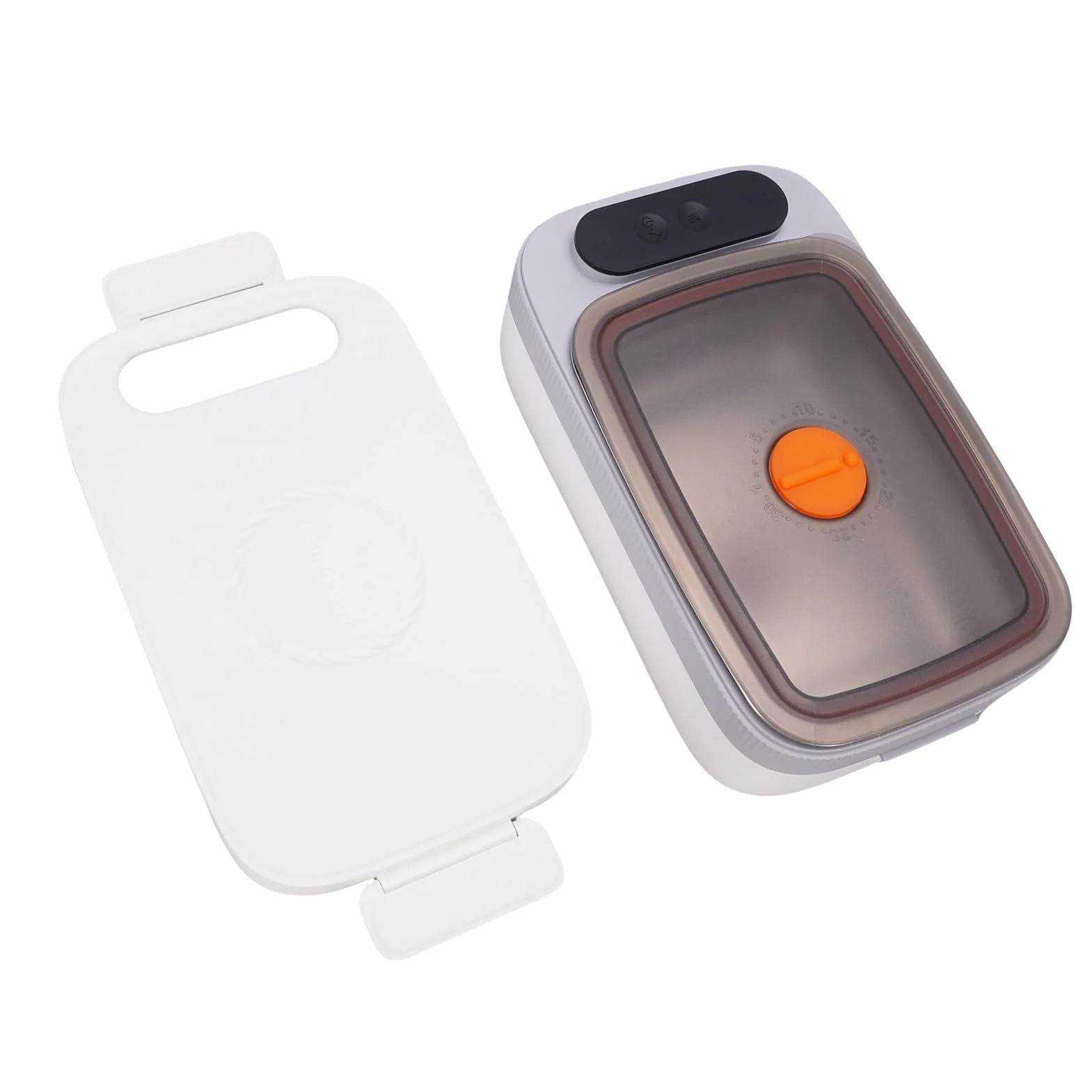Pongnas Box per Il Pranzo Elettrico per Adulti Alimenti Portatili Caldi per Auto -Riscaldamento a Corda da Pranzo con Batteria da 14000 mAh per Auto da Viaggio per Auto da Viaggio in